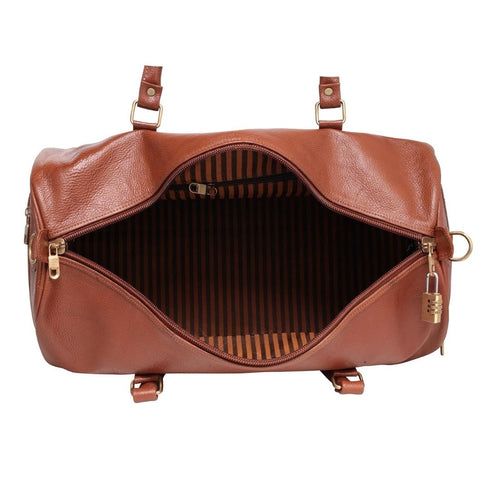 Shaurya Genuine Leather Duffle Bag Hive